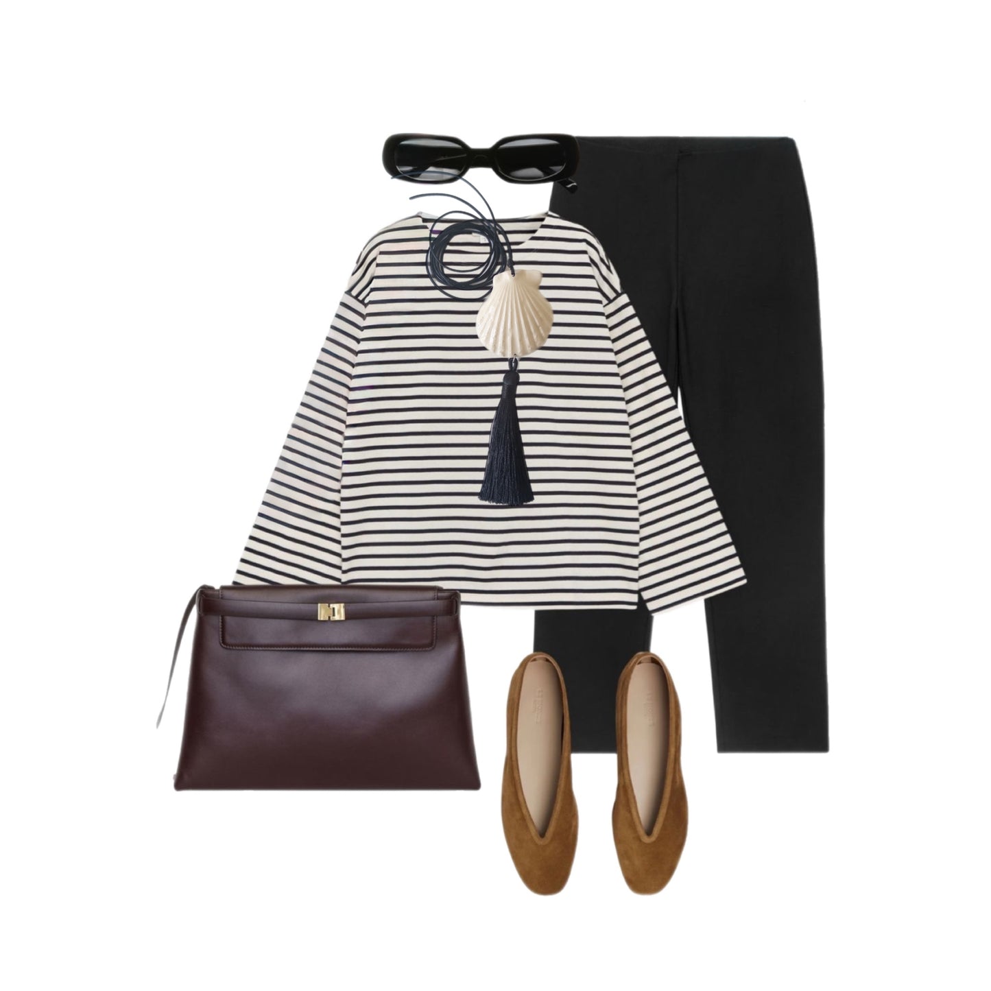 Shell Comb with tassel