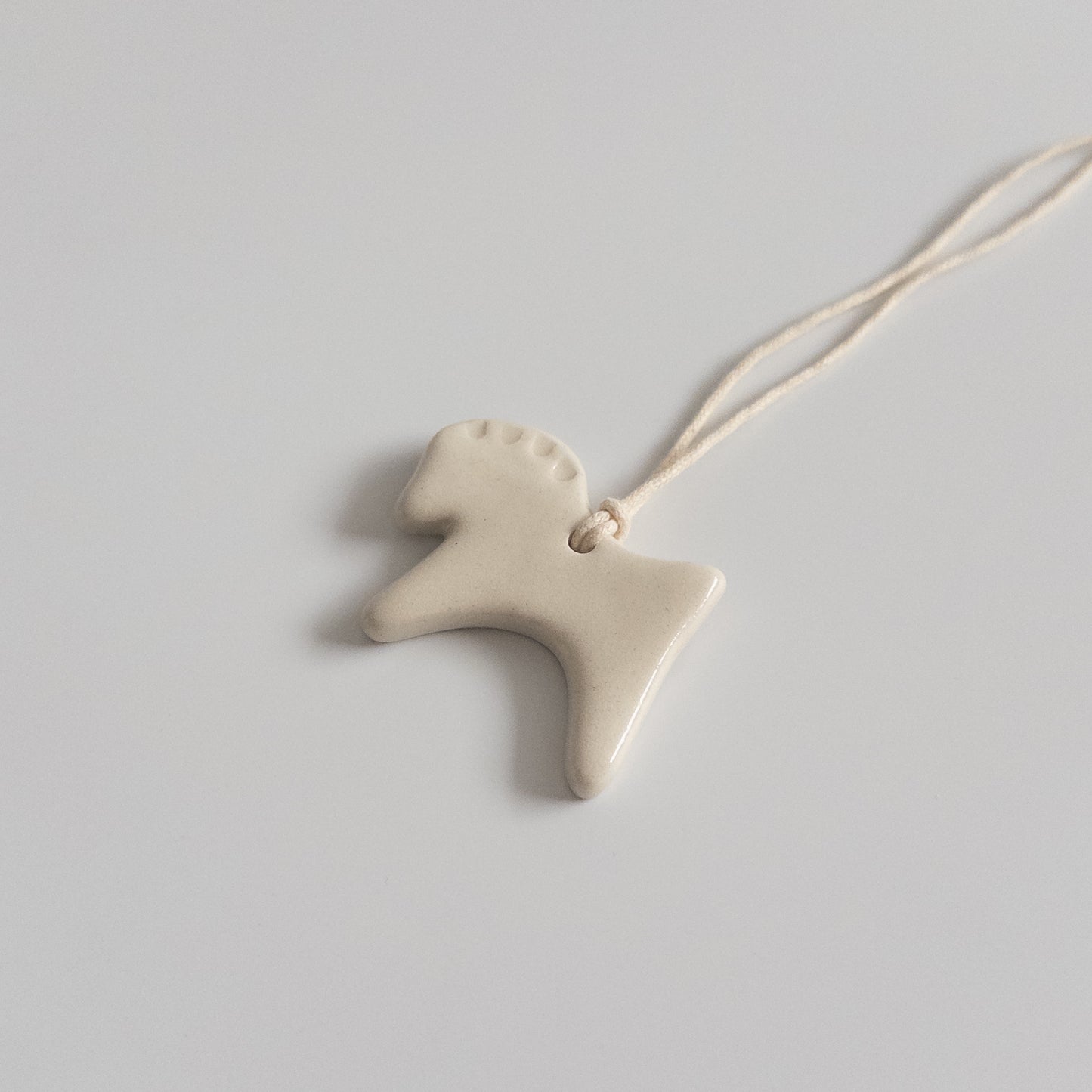 Ceramic pendant Grasshopper