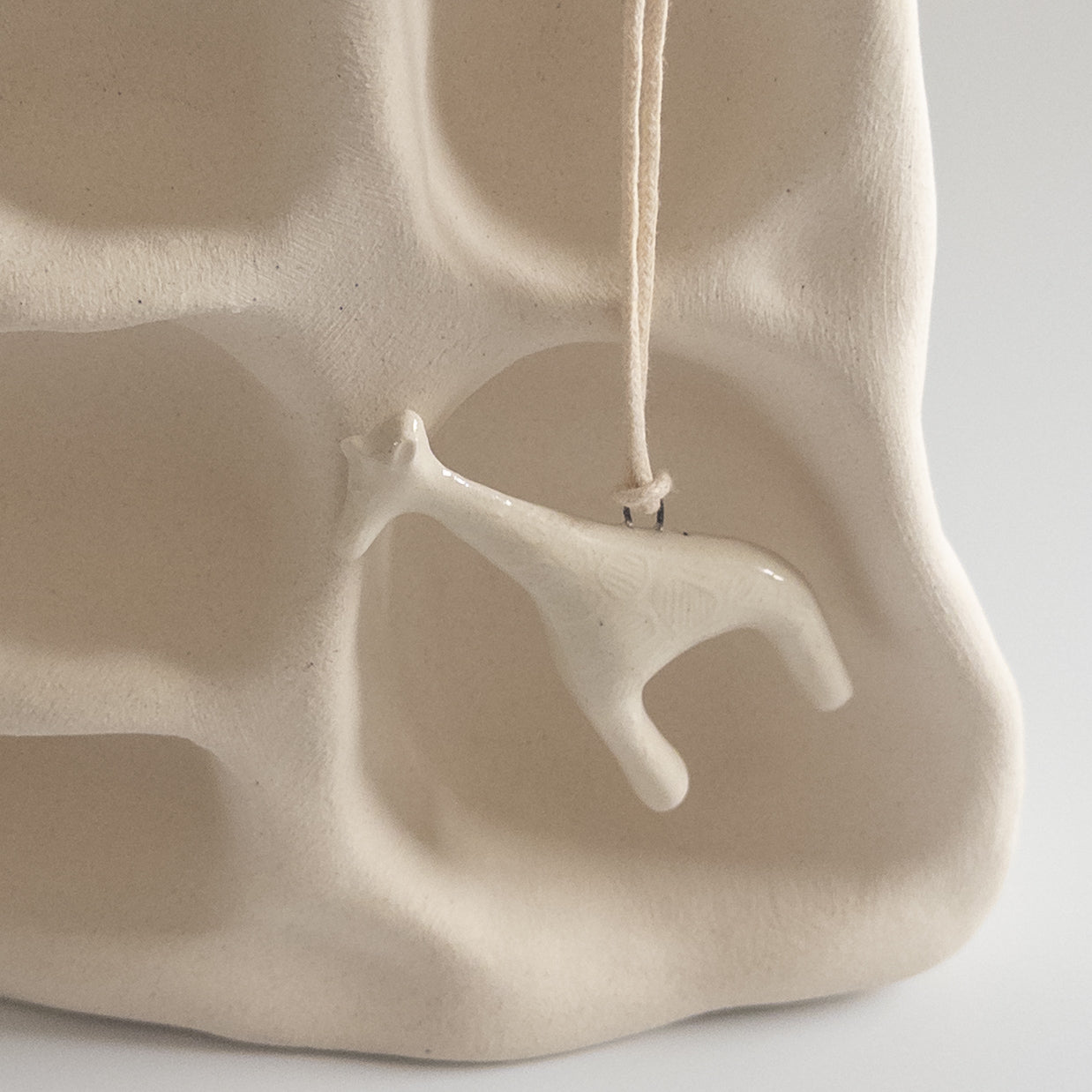 Ceramic Giraffe Pendant