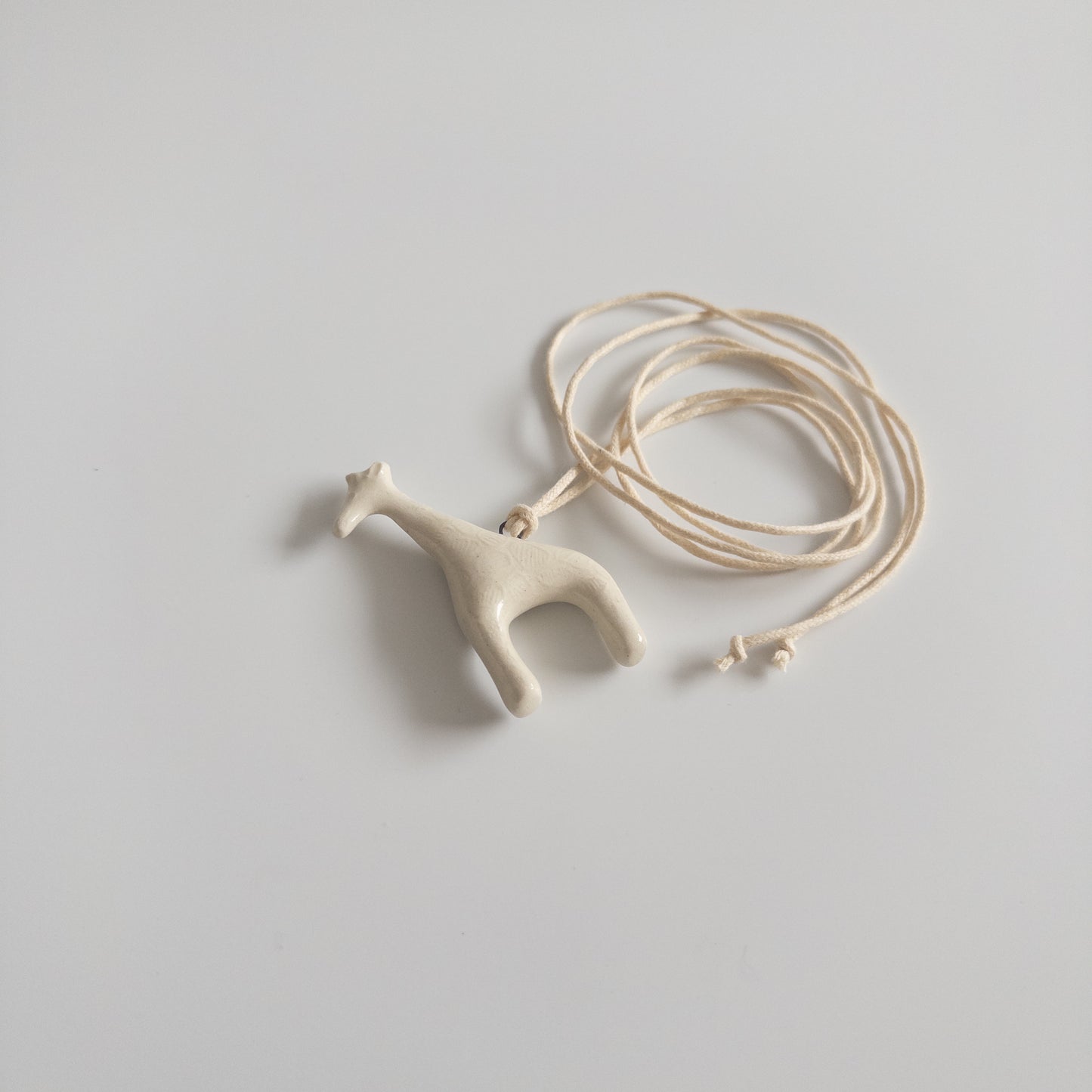 Ceramic Giraffe Pendant