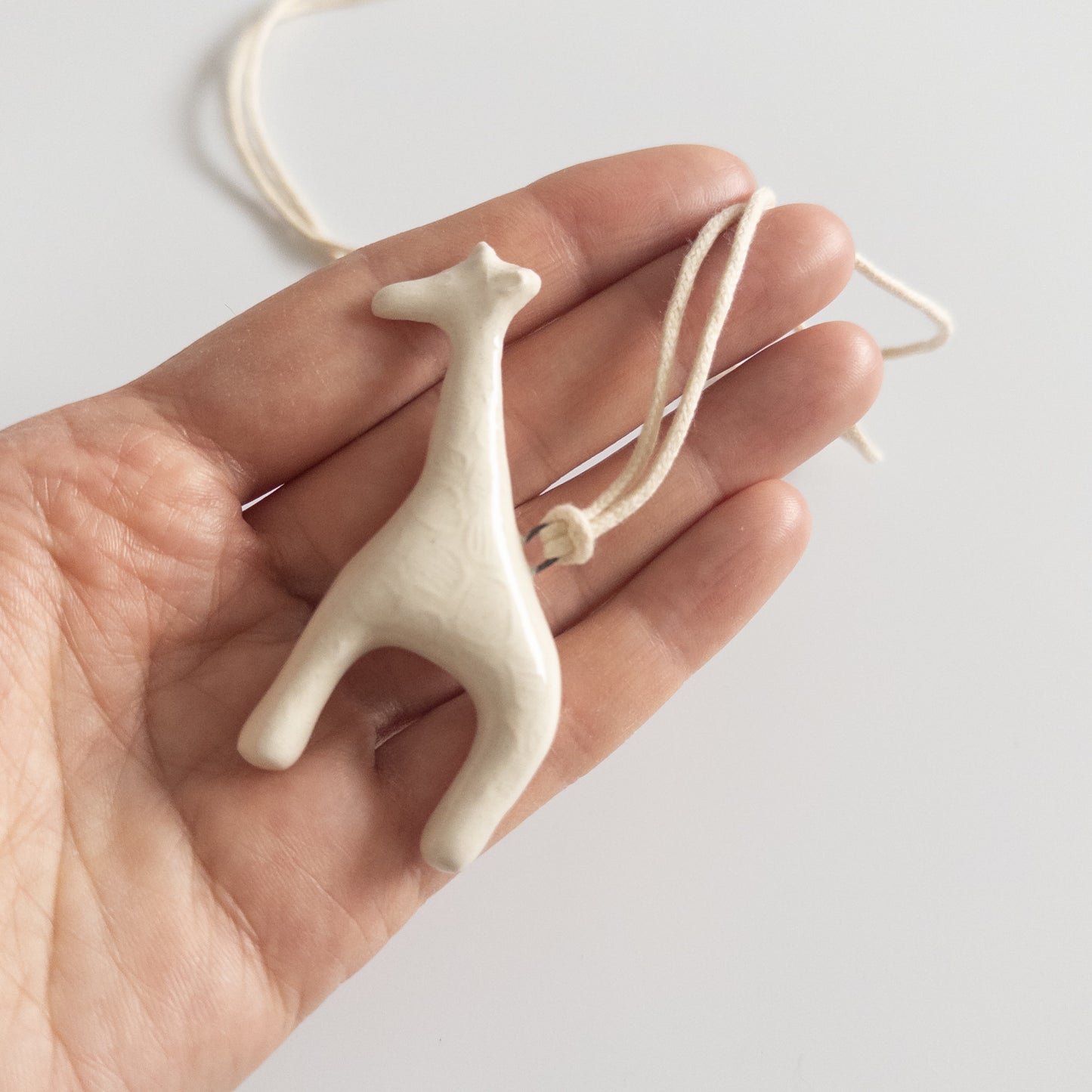 Ceramic Giraffe Pendant