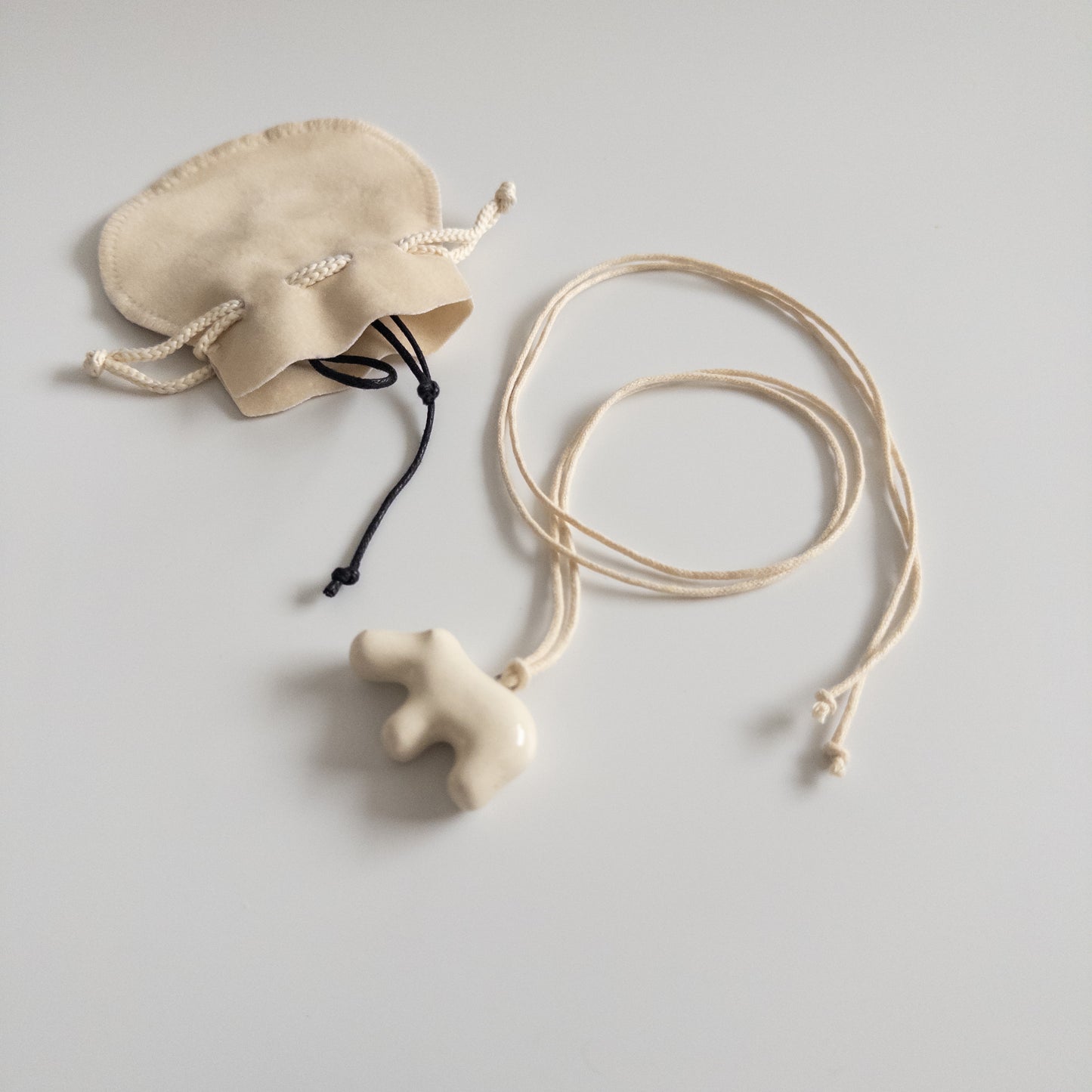 Ceramic pendant Hippopotamus