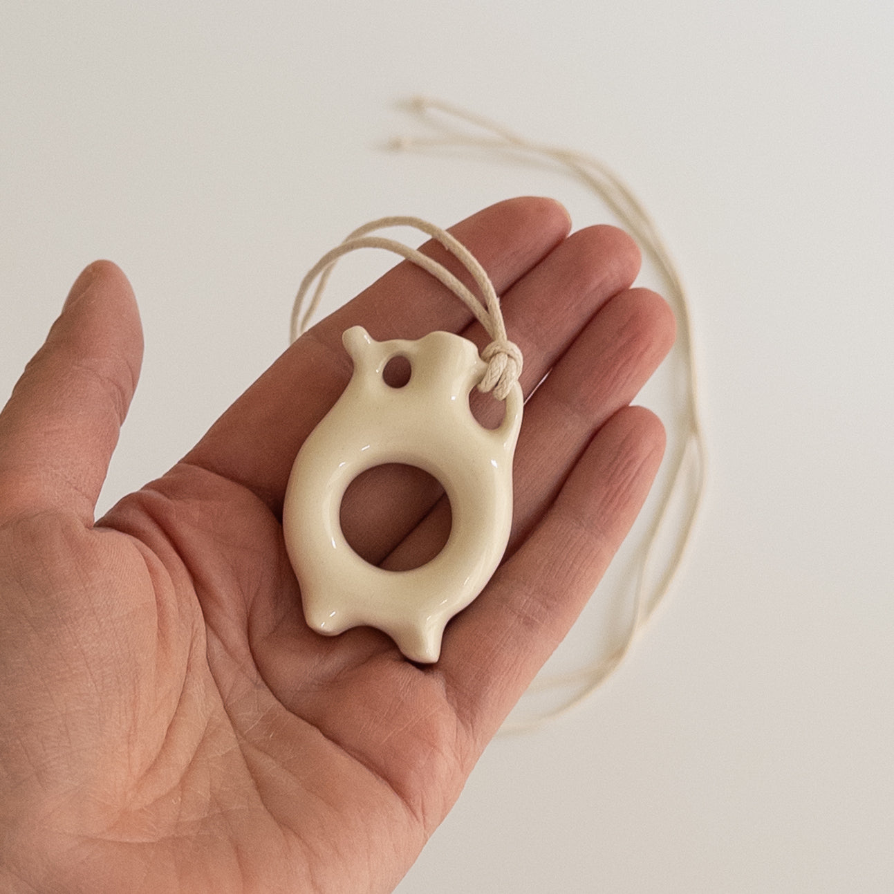 Ceramic pendant Kumanets XL