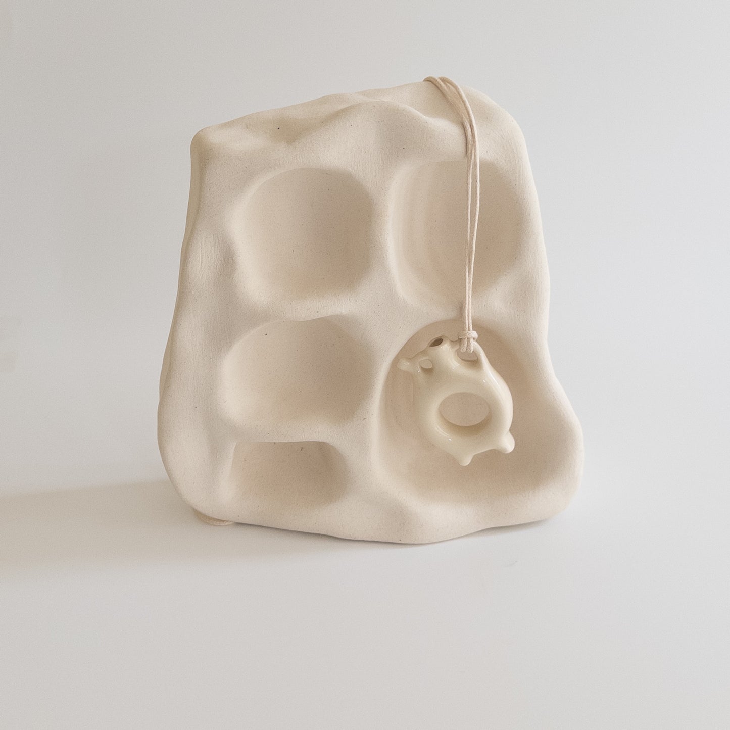 Ceramic pendant Kumanets XL