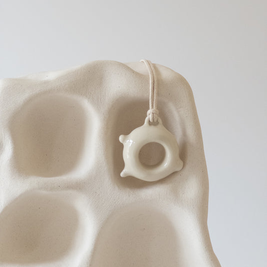 Ceramic pendant Kumanets