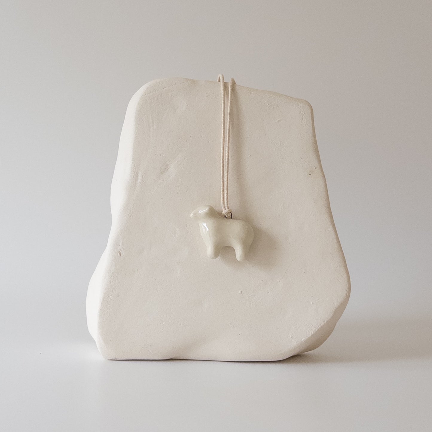Ceramic pendant Sheep