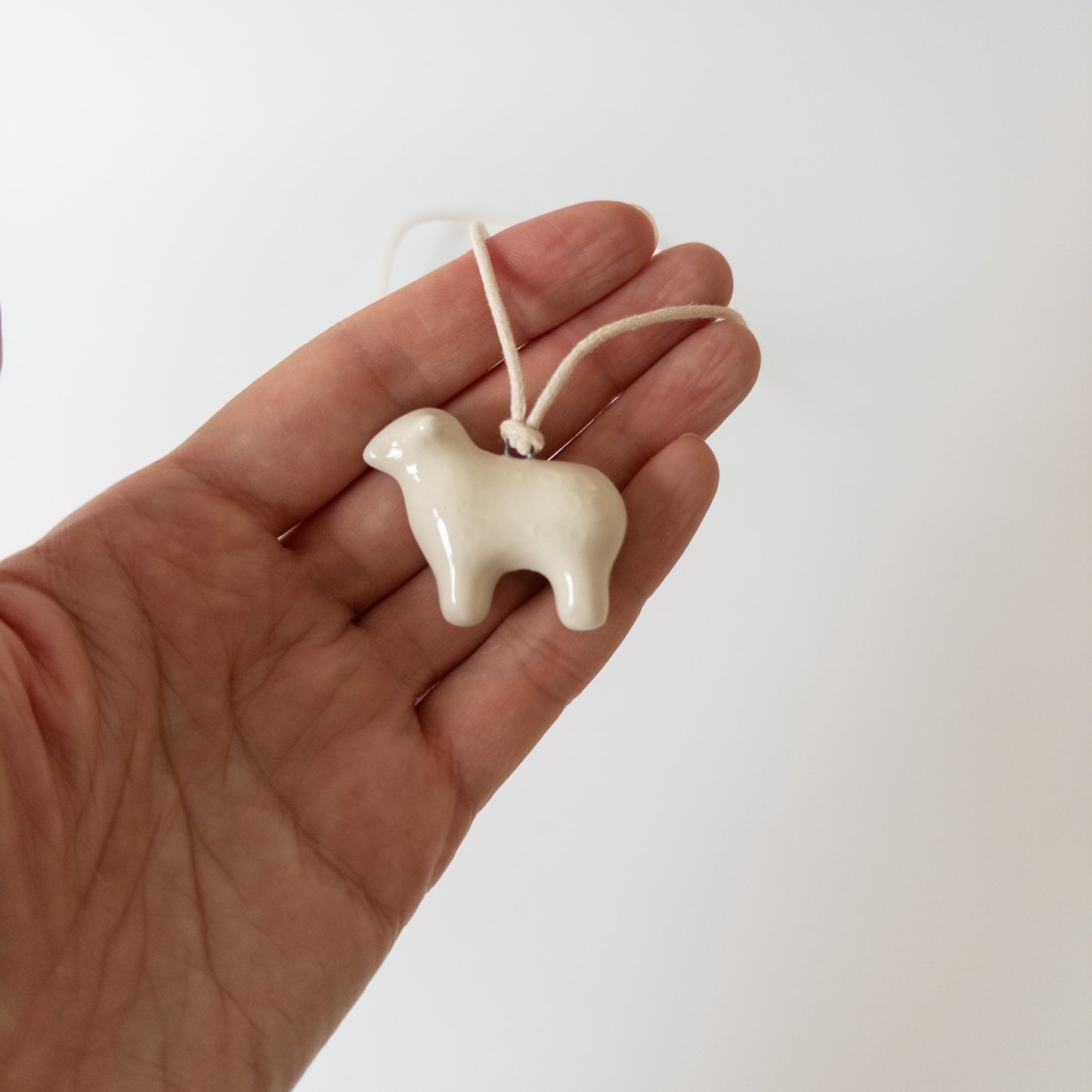 Ceramic pendant Sheep