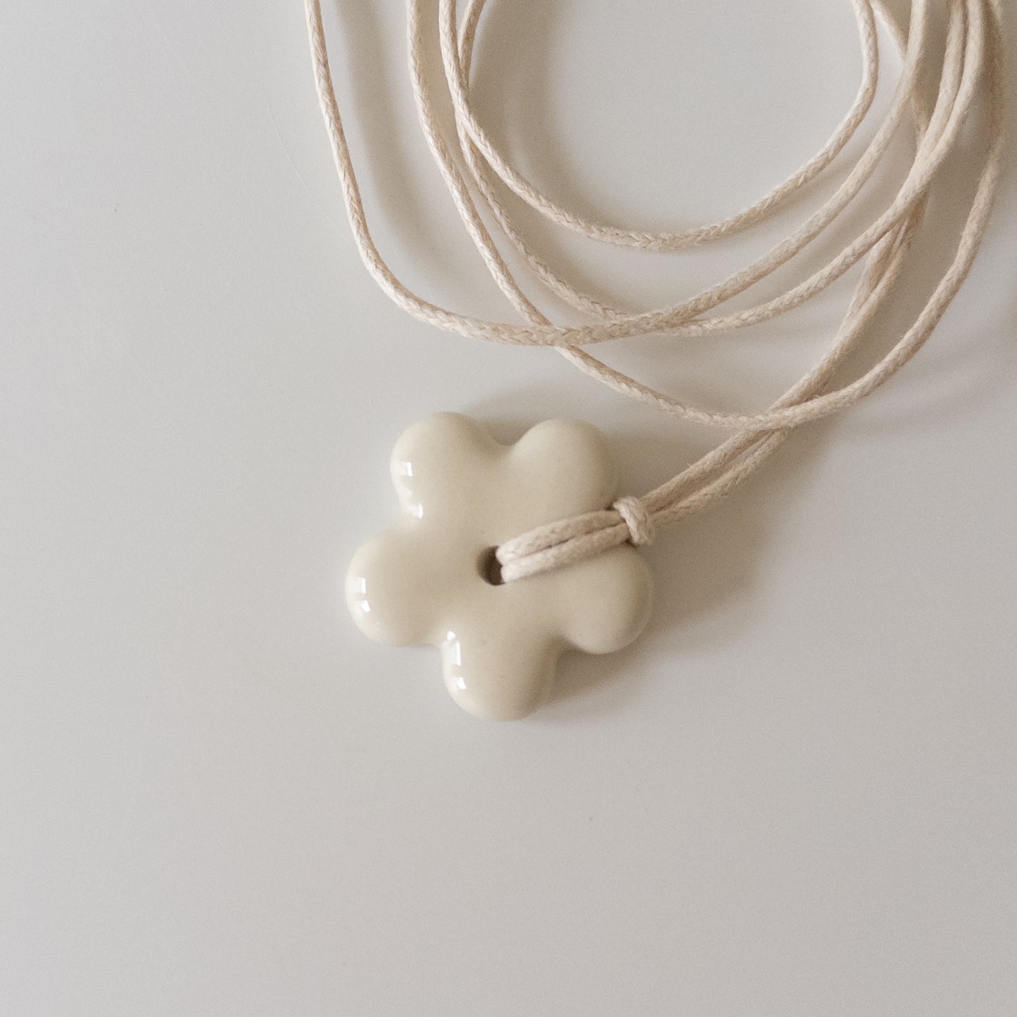 Ceramic pendant Flower