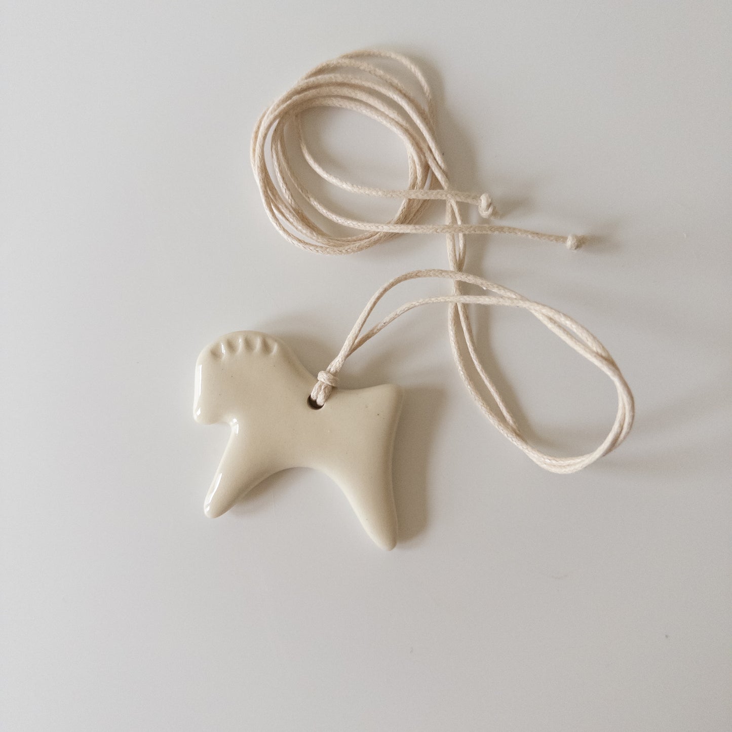 Ceramic pendant Grasshopper