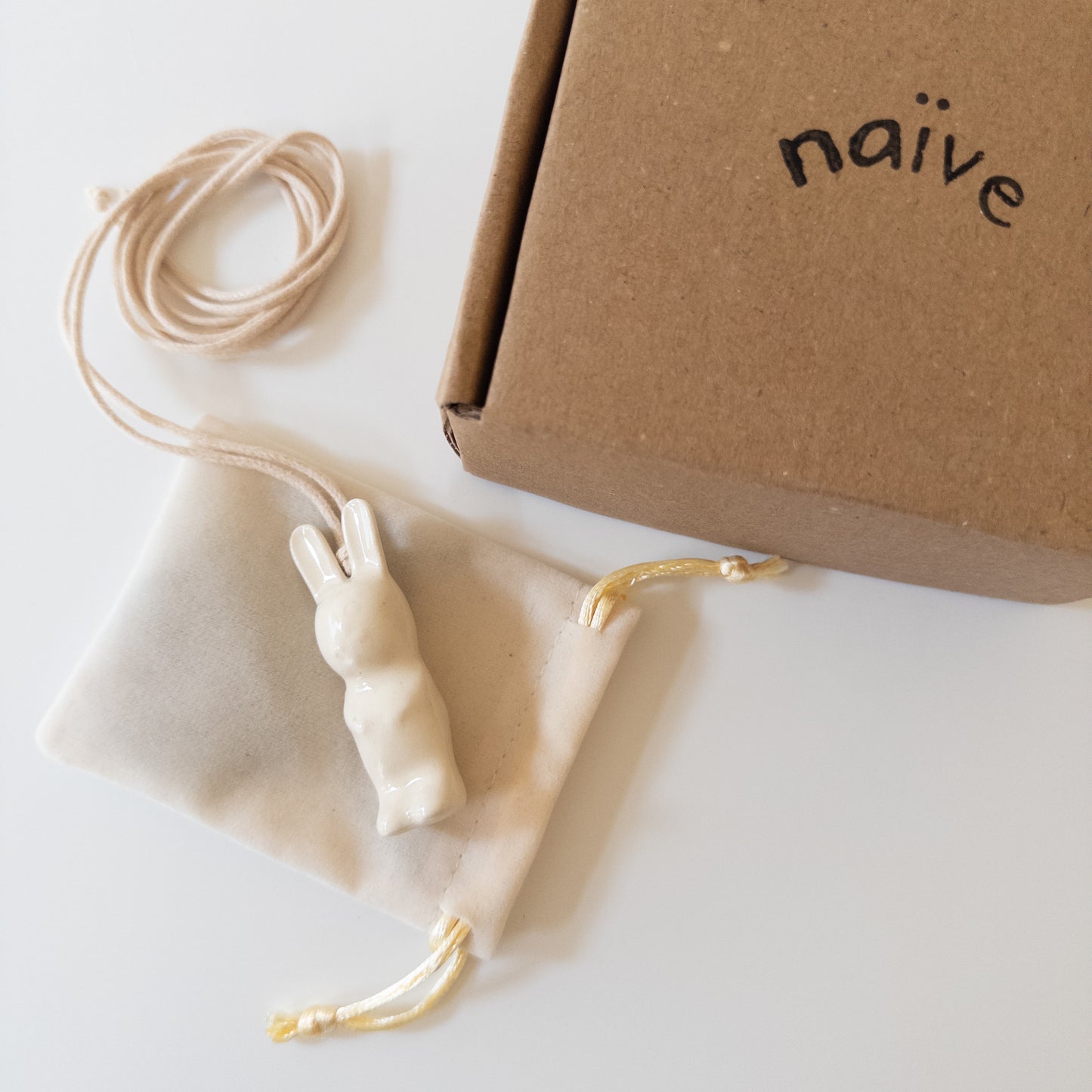 Ceramic pendant Bunny