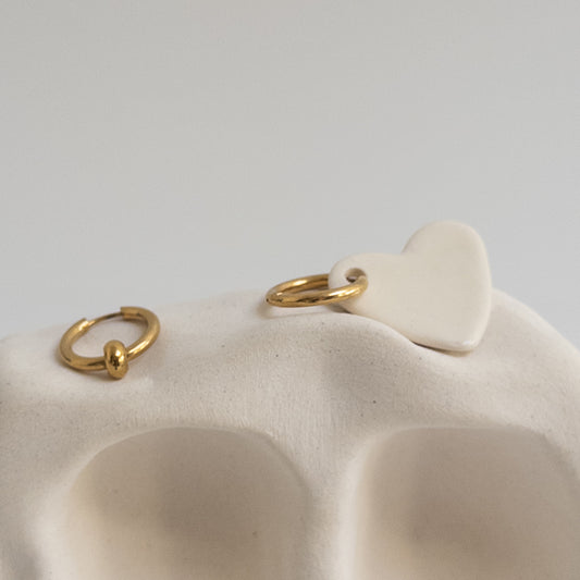 Сережки Сердечко