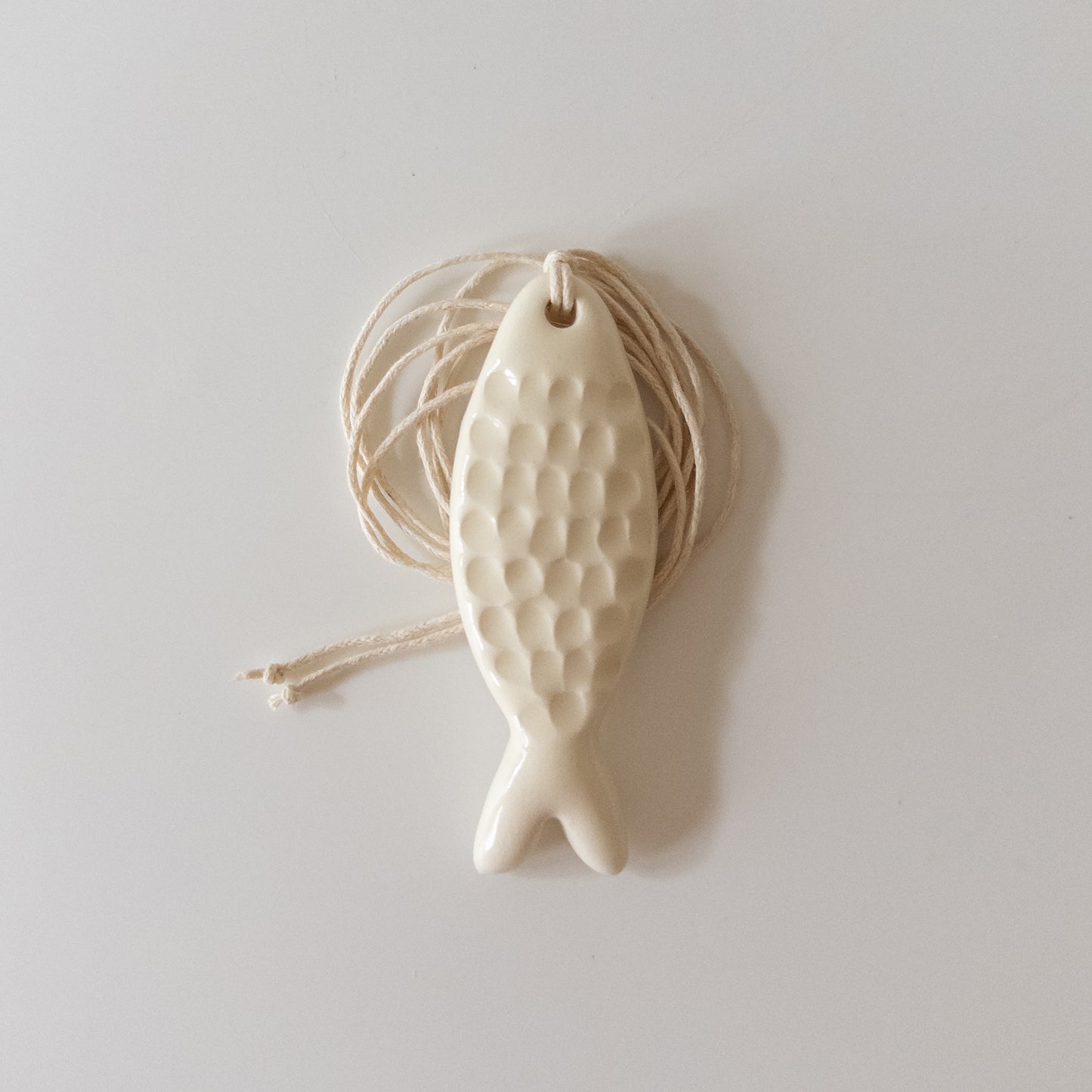 Ceramic pendant Sardine