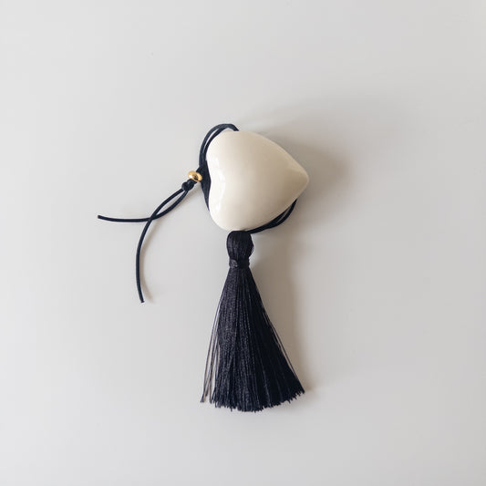 Heart with a tassel