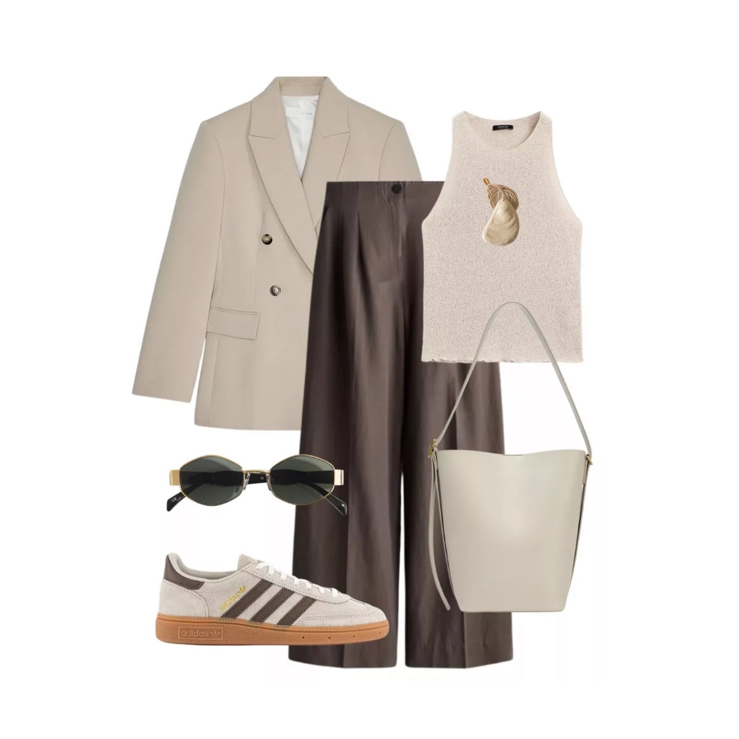 Oyster + metal cowrie